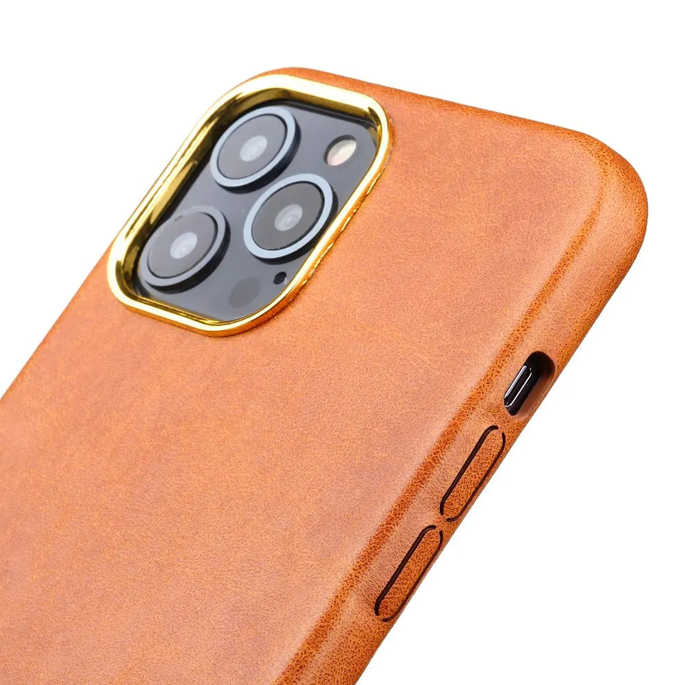 Seamless Leather iPhone Case