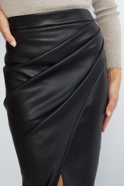 Folded Midi Skirt