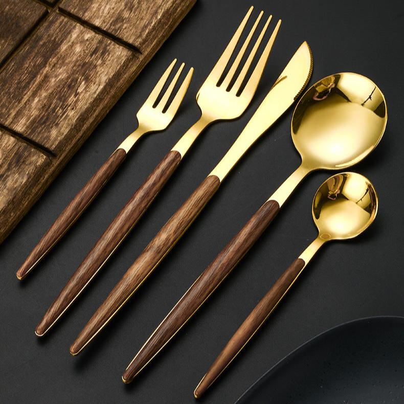 Fine Wooden Cutlery Set