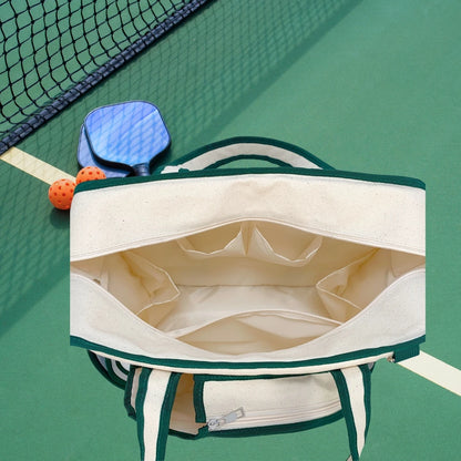 Retro Canvas Pickleball Bag