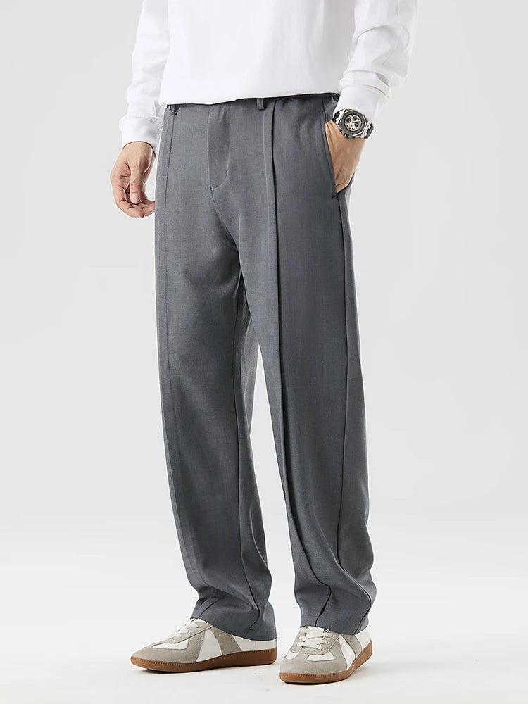 Tailored Straight Leg Trousers