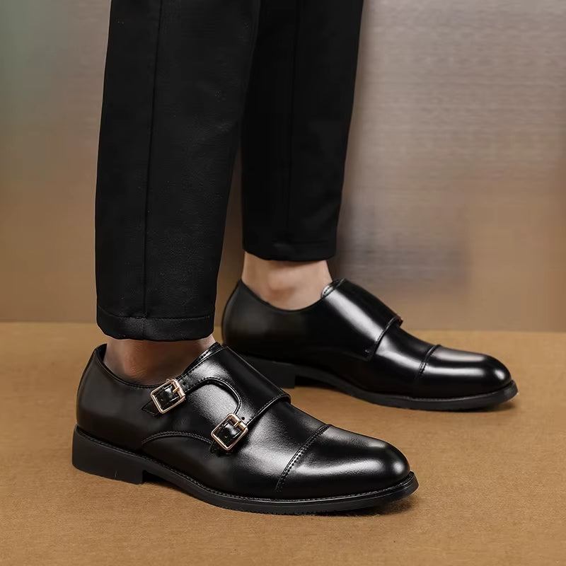 Heritage Genuine Leather Monk Strap