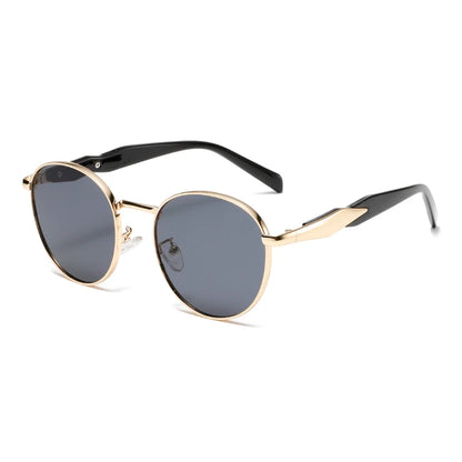 Modern Edge Round Sunglasses