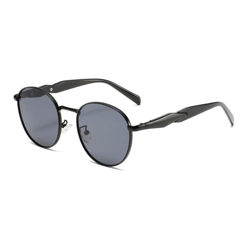 Modern Edge Round Sunglasses