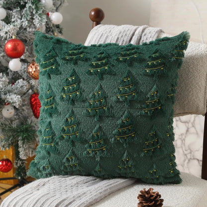 Christmas Trees Pillow Covers