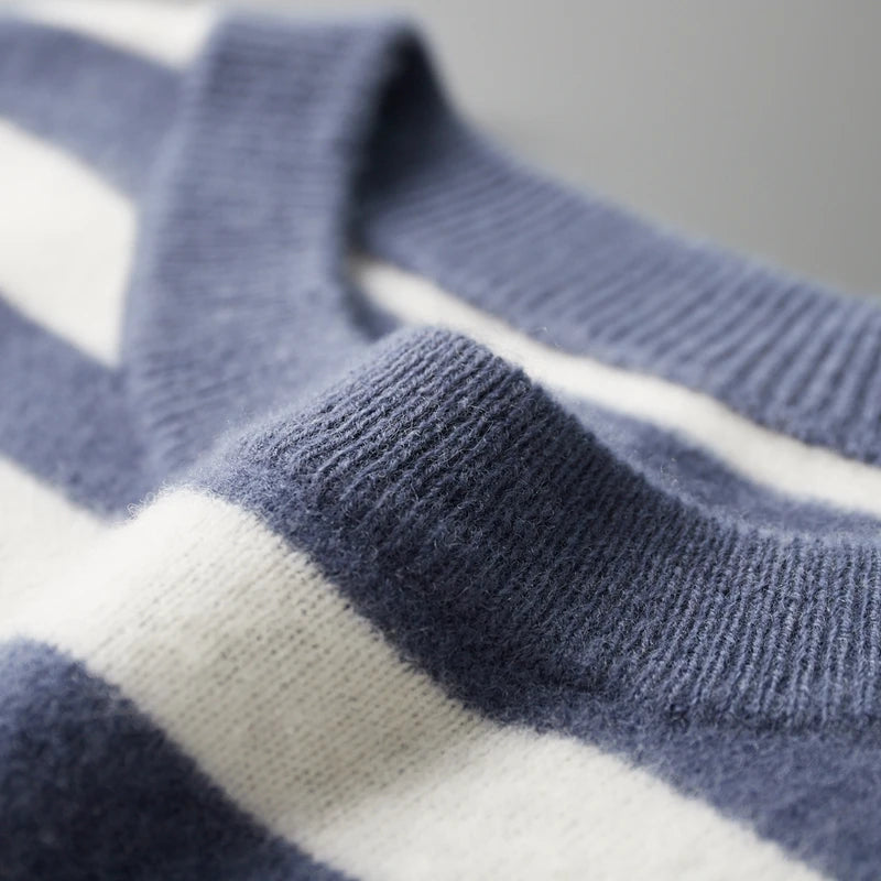 Striped Cashmere Sweater