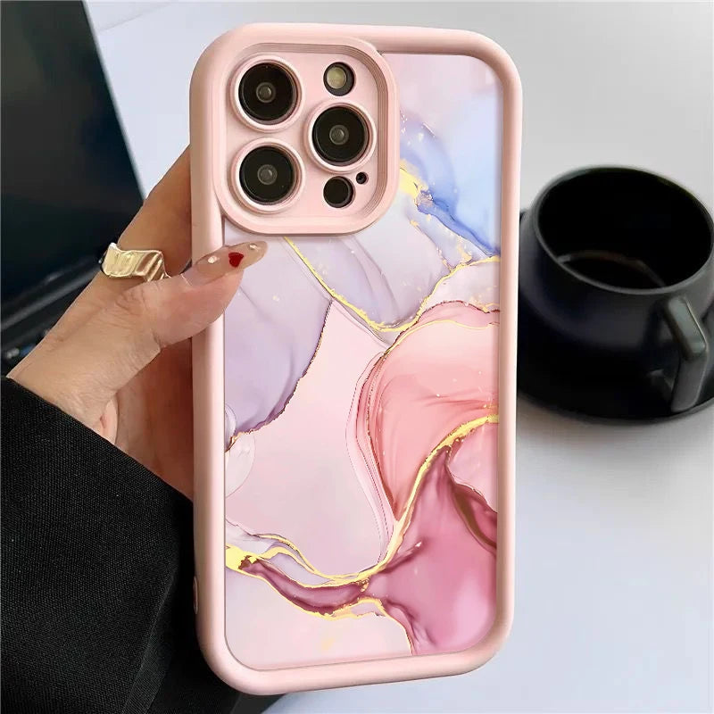 Thick Marble iPhone Case