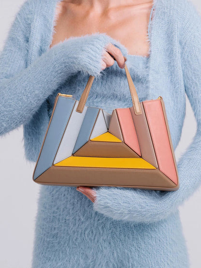 Pastel Geometric Bag