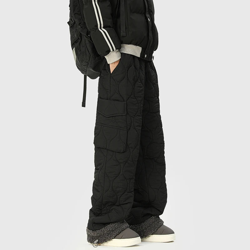 Quilted Thick Fleece Pants