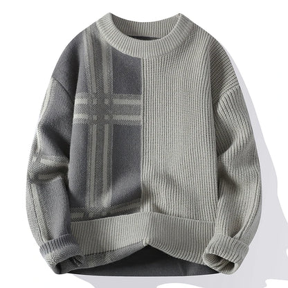 Crossline Thick Knit Sweater