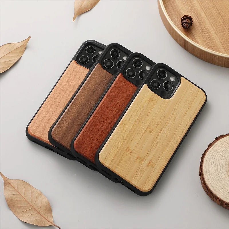 Minimalist Wooden iPhone Case