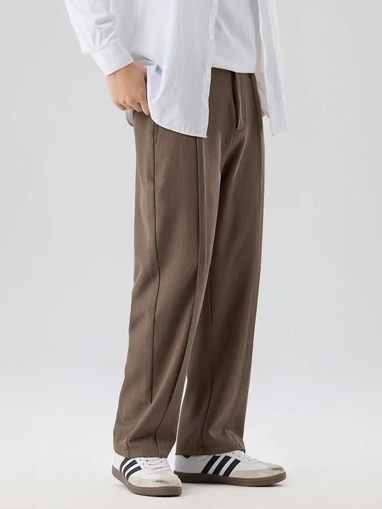 Tailored Straight Leg Trousers