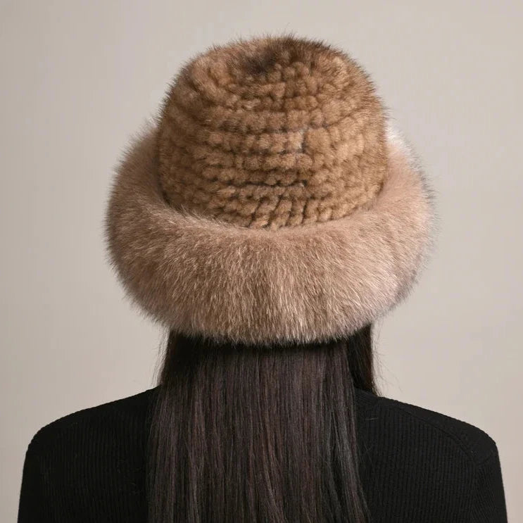 Natural Mink Fur Hat