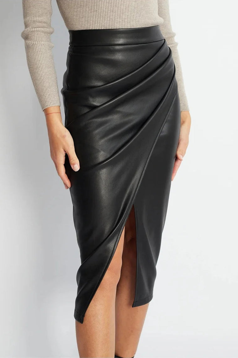 Folded Midi Skirt