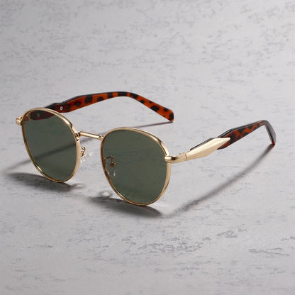 Modern Edge Round Sunglasses