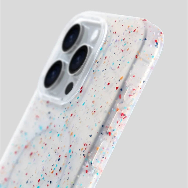 Glitter Dots iPhone Case