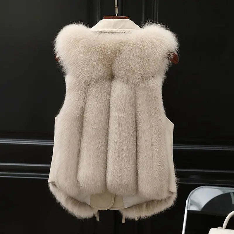 Snow Fur Vest