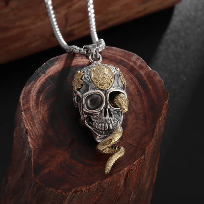 Viper Skull Necklace