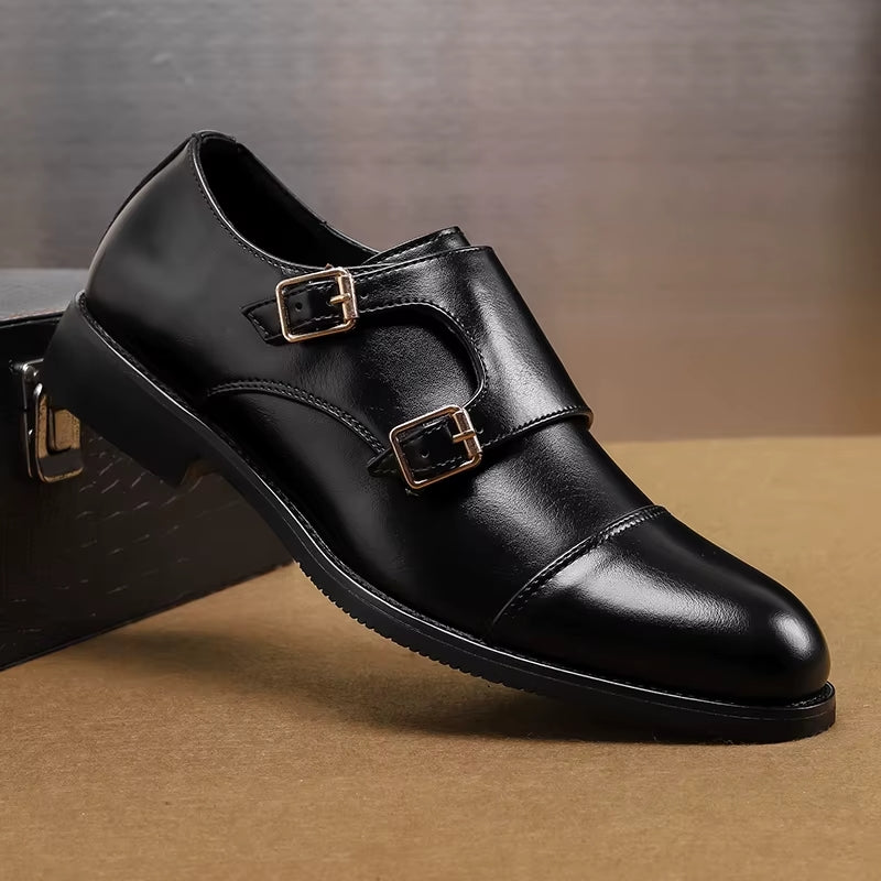 Heritage Genuine Leather Monk Strap