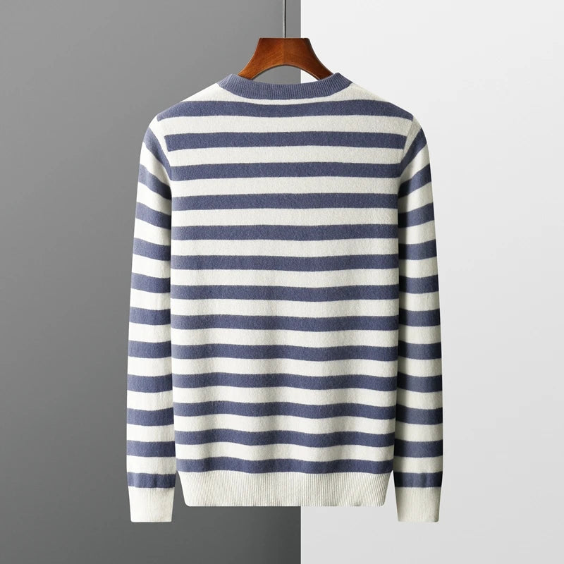 Striped Cashmere Sweater