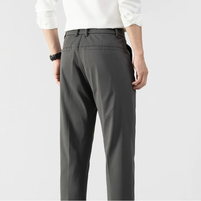 Straight Fit Tailored Trousers