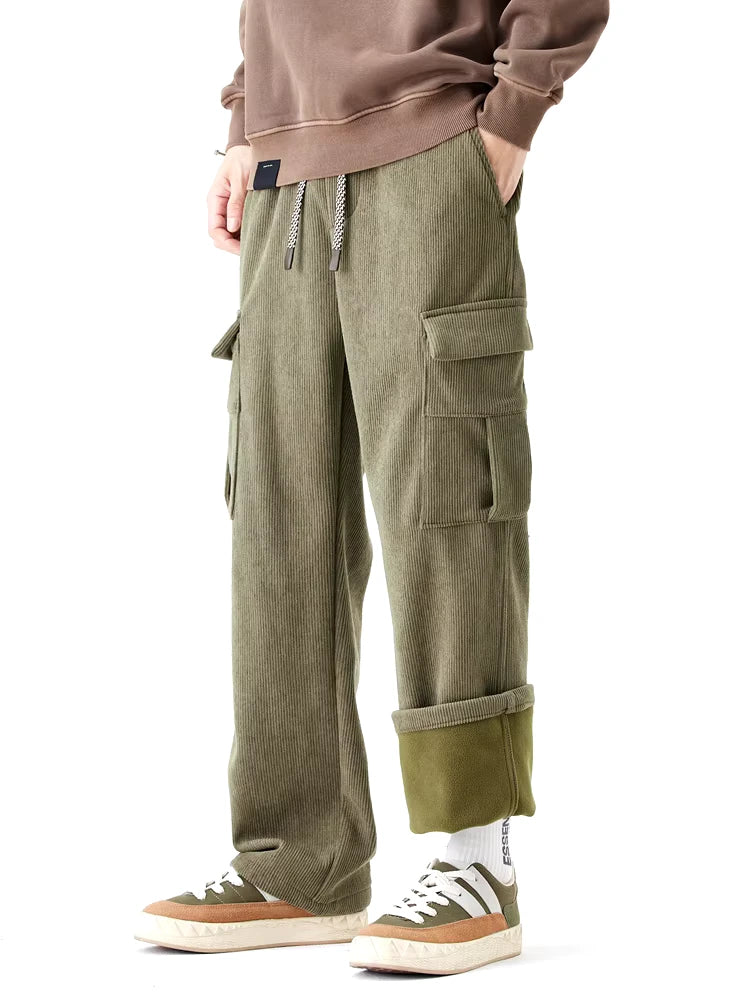 Fleece Lined Cargo Pants