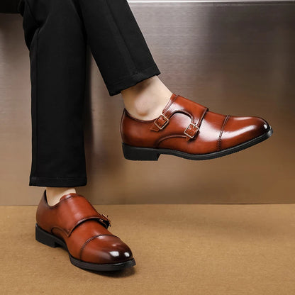 Heritage Genuine Leather Monk Strap