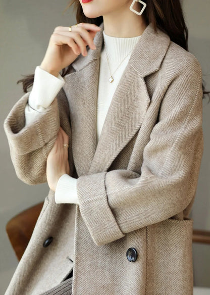 Timeless Wool Trench Coat