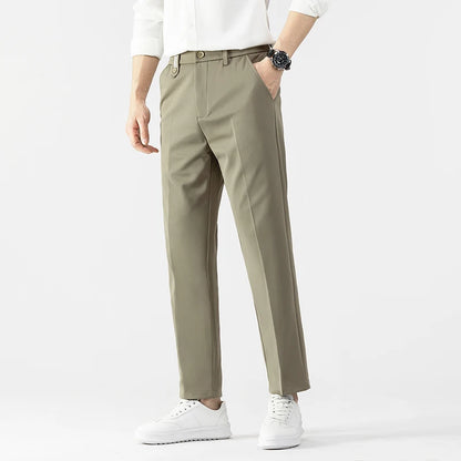 Straight Fit Tailored Trousers