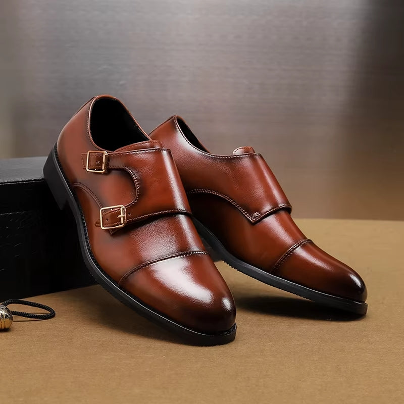 Heritage Genuine Leather Monk Strap