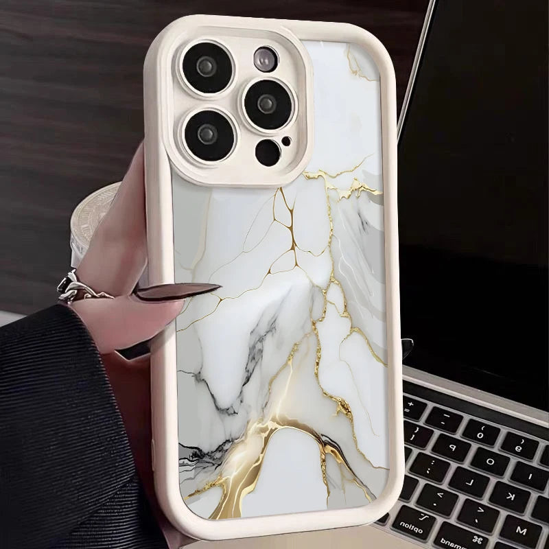 Thick Marble iPhone Case