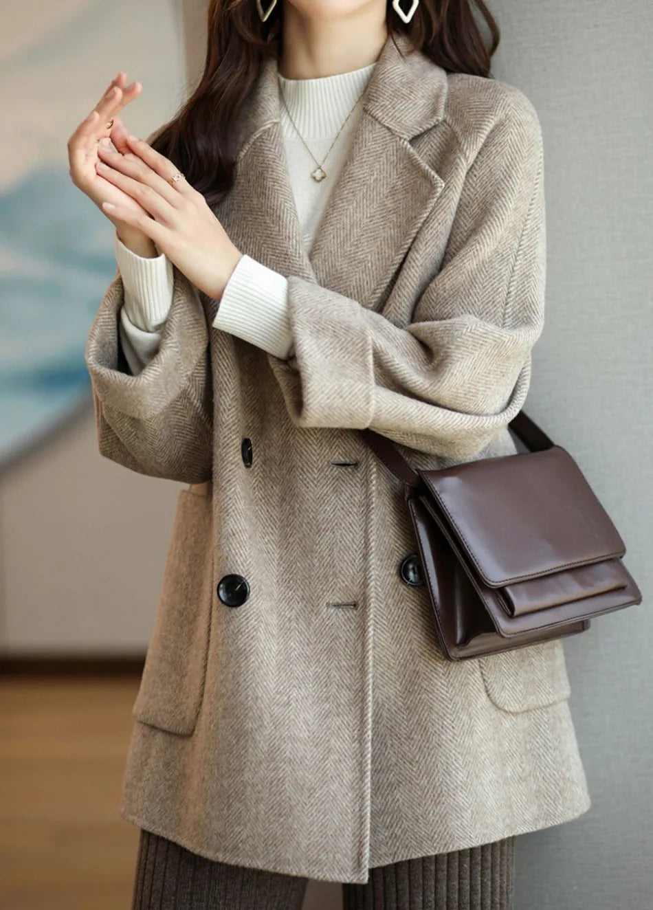 Timeless Wool Trench Coat