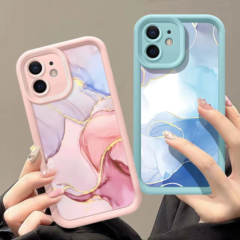 Thick Marble iPhone Case