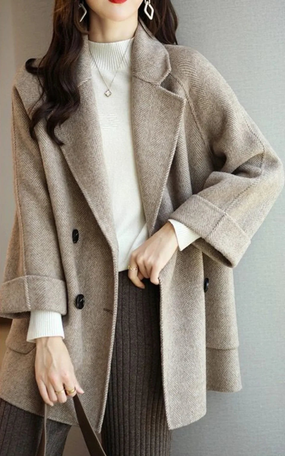 Timeless Wool Trench Coat