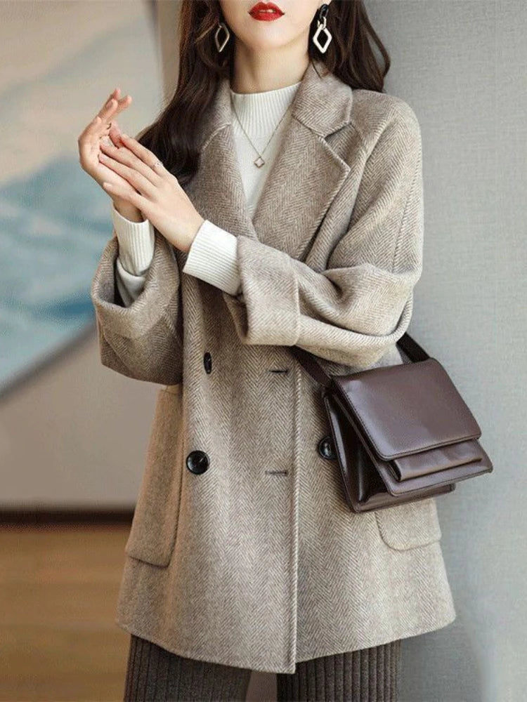 Timeless Wool Trench Coat