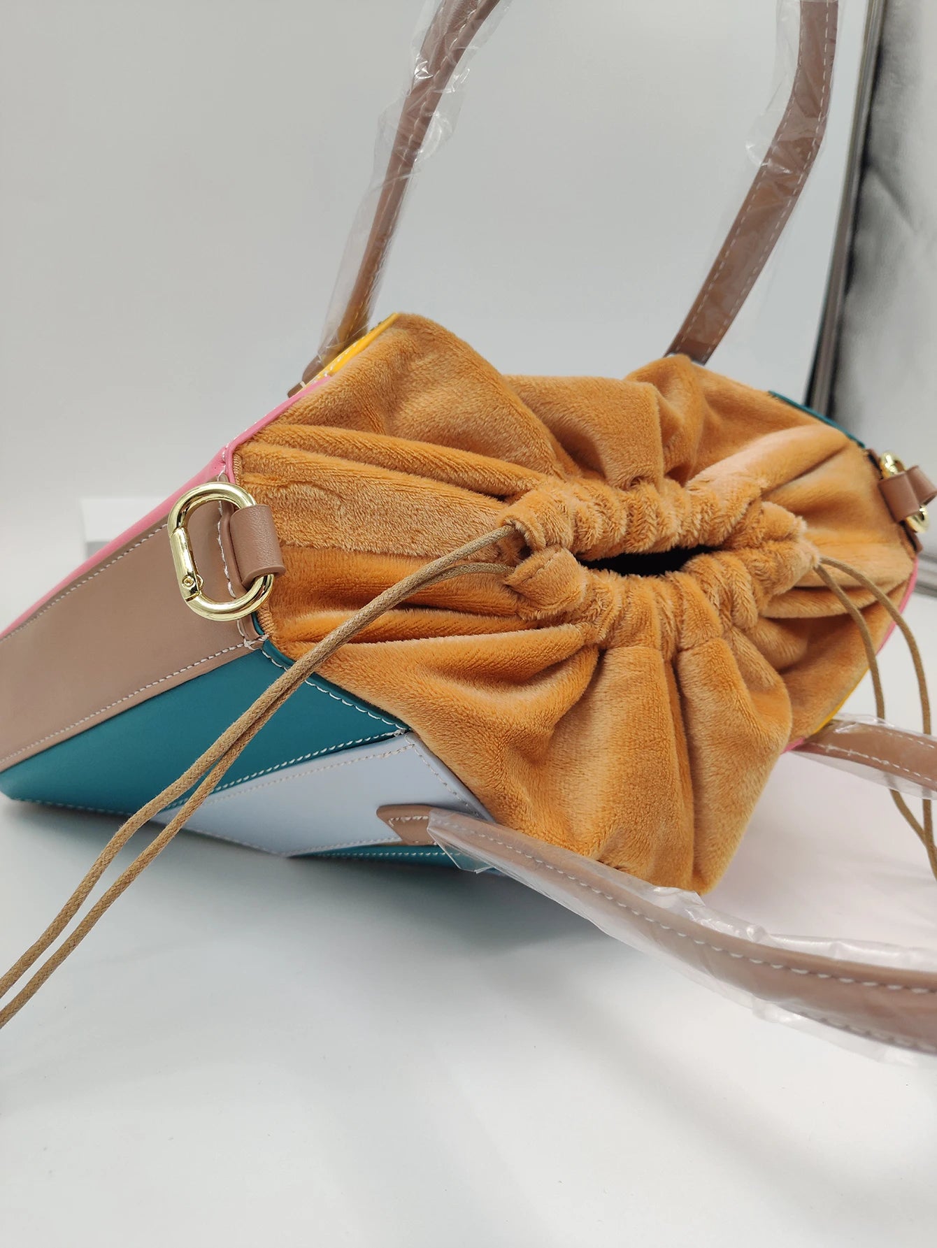 Pastel Geometric Bag