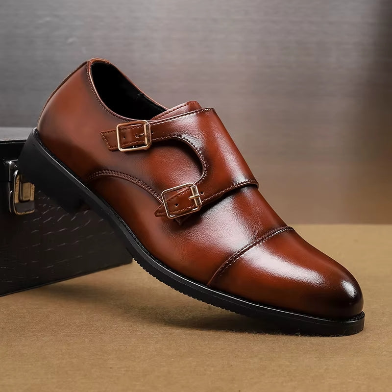 Heritage Genuine Leather Monk Strap