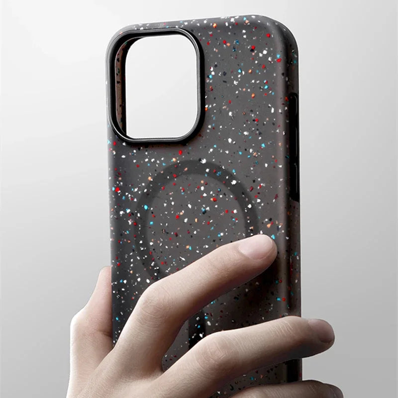 Glitter Dots iPhone Case