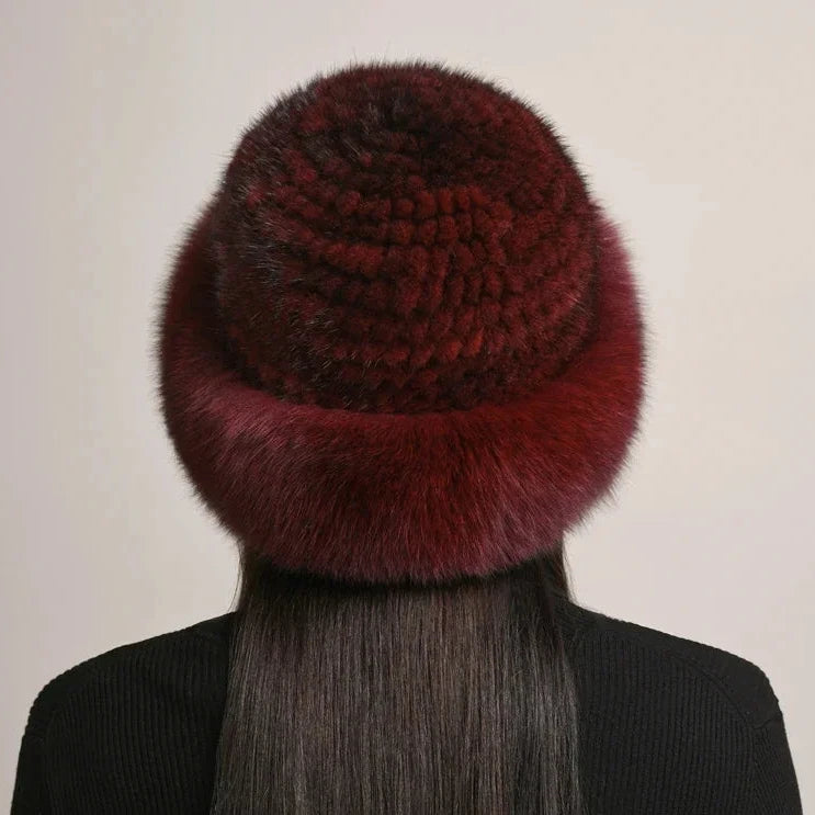 Natural Mink Fur Hat