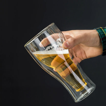 Flipped Beer Glass