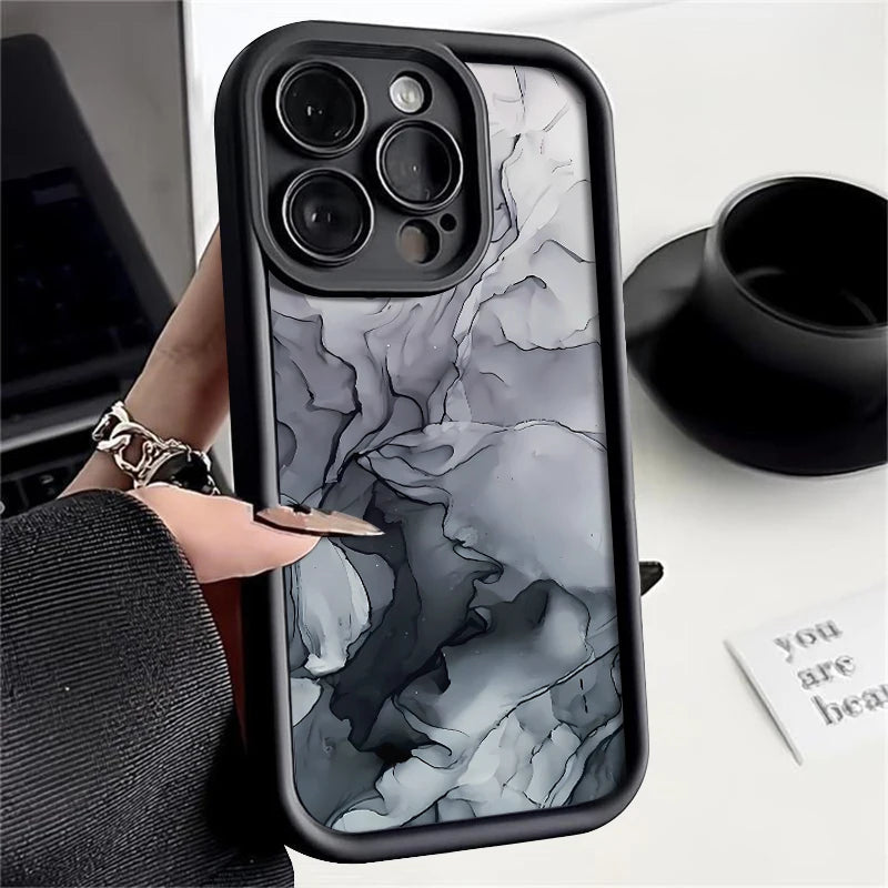 Thick Marble iPhone Case