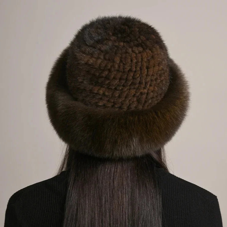 Natural Mink Fur Hat