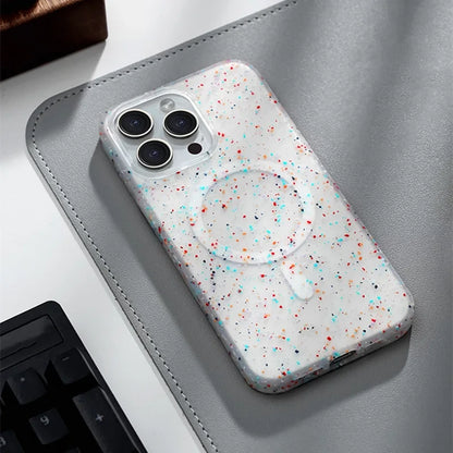 Glitter Dots iPhone Case