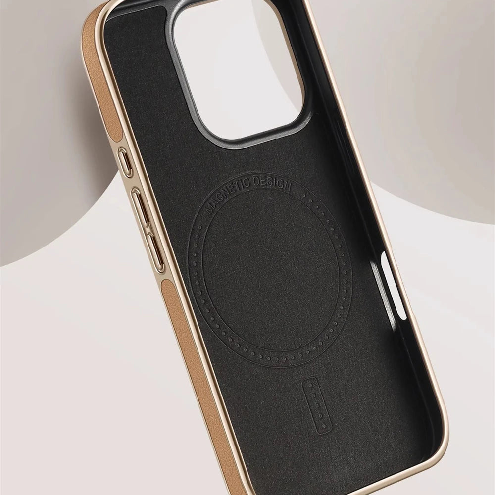 Minimalist Leather iPhone Case