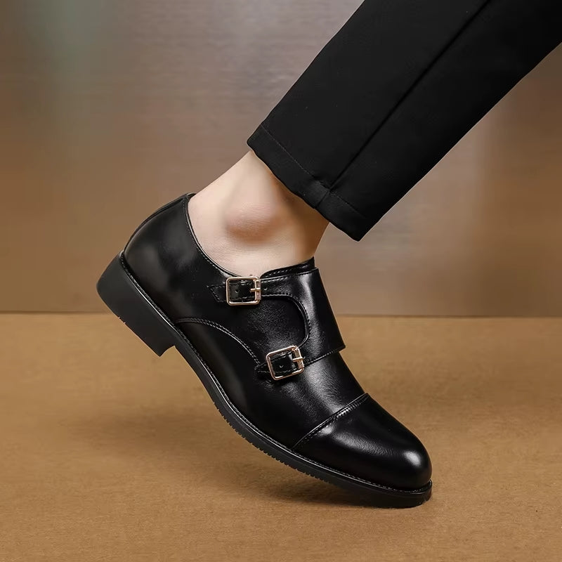 Heritage Genuine Leather Monk Strap