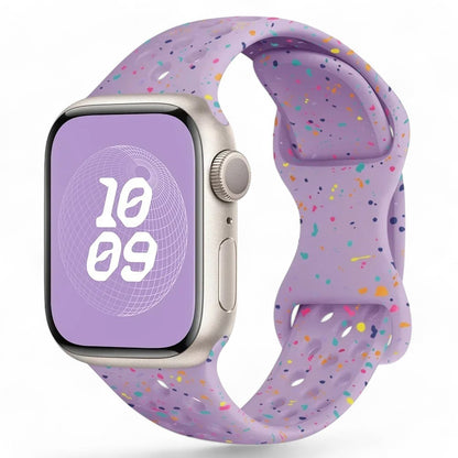 Glitter Silicone Watch Strap