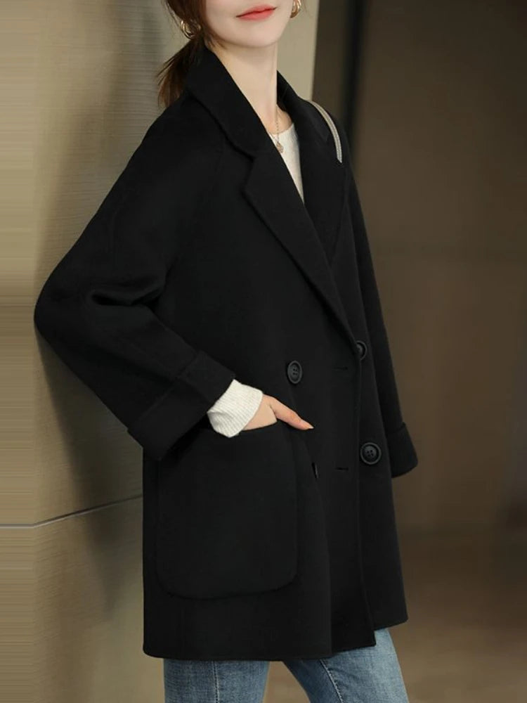 Timeless Wool Trench Coat