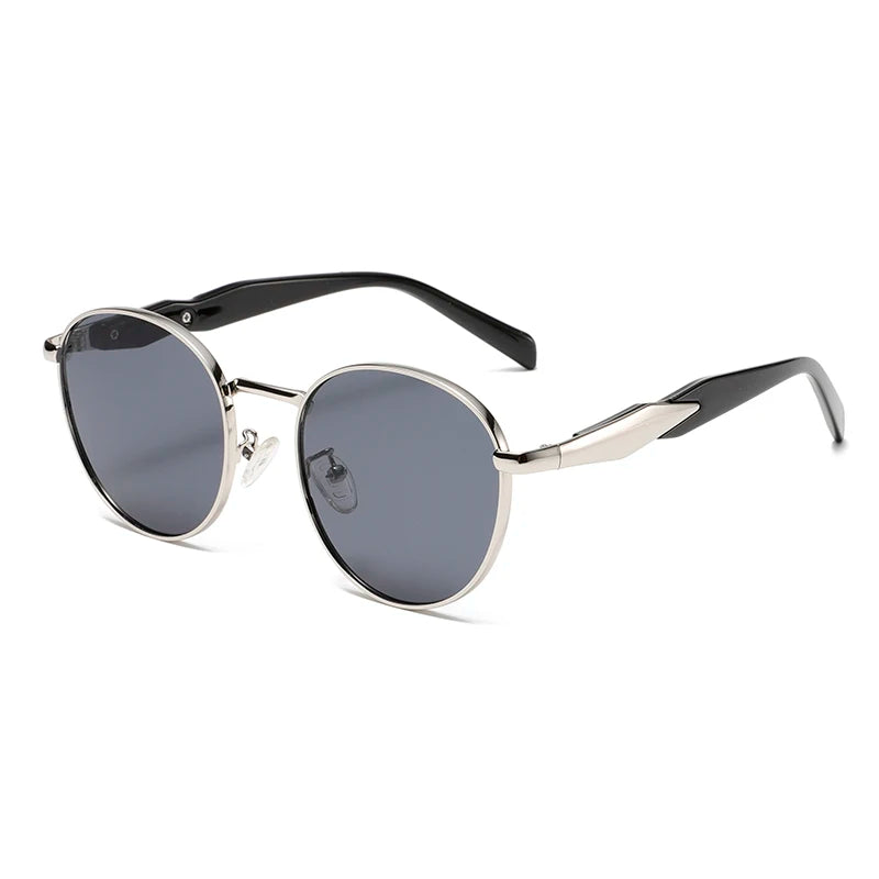 Modern Edge Round Sunglasses