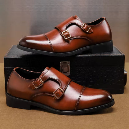 Heritage Genuine Leather Monk Strap