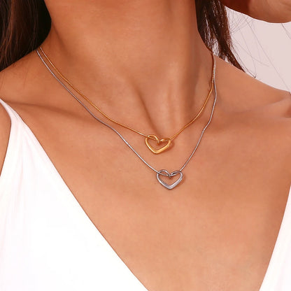 Woven Love Heart Necklace